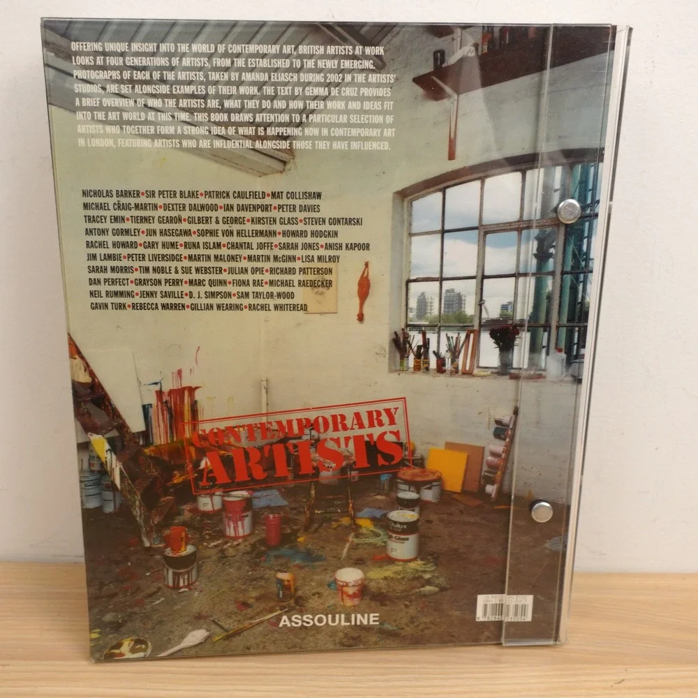 British Artists at Work Amanda Eliasch Gemma De Cruz Contemporary Art Book 2003